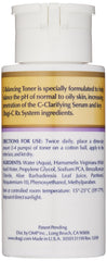 Pouring Obagi C-Balancing Toner for smooth, even application.