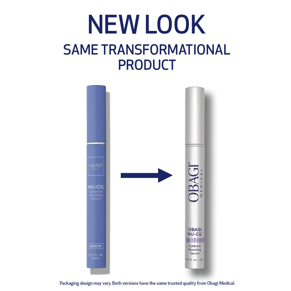 Obagi Nu-Cil eyebrow serum drops for precise, targeted brow application.