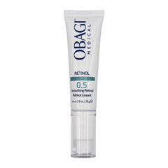 Obagi Medical Retinol 0.5 Cream bottle shown for gentle nightly renewal.