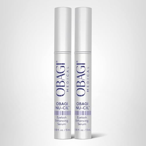 Obagi Nu-Cil compact case keeps lash serum portable for travel.