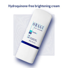 Obagi Nu-Derm Blend Fx bottle label details product name and key benefits