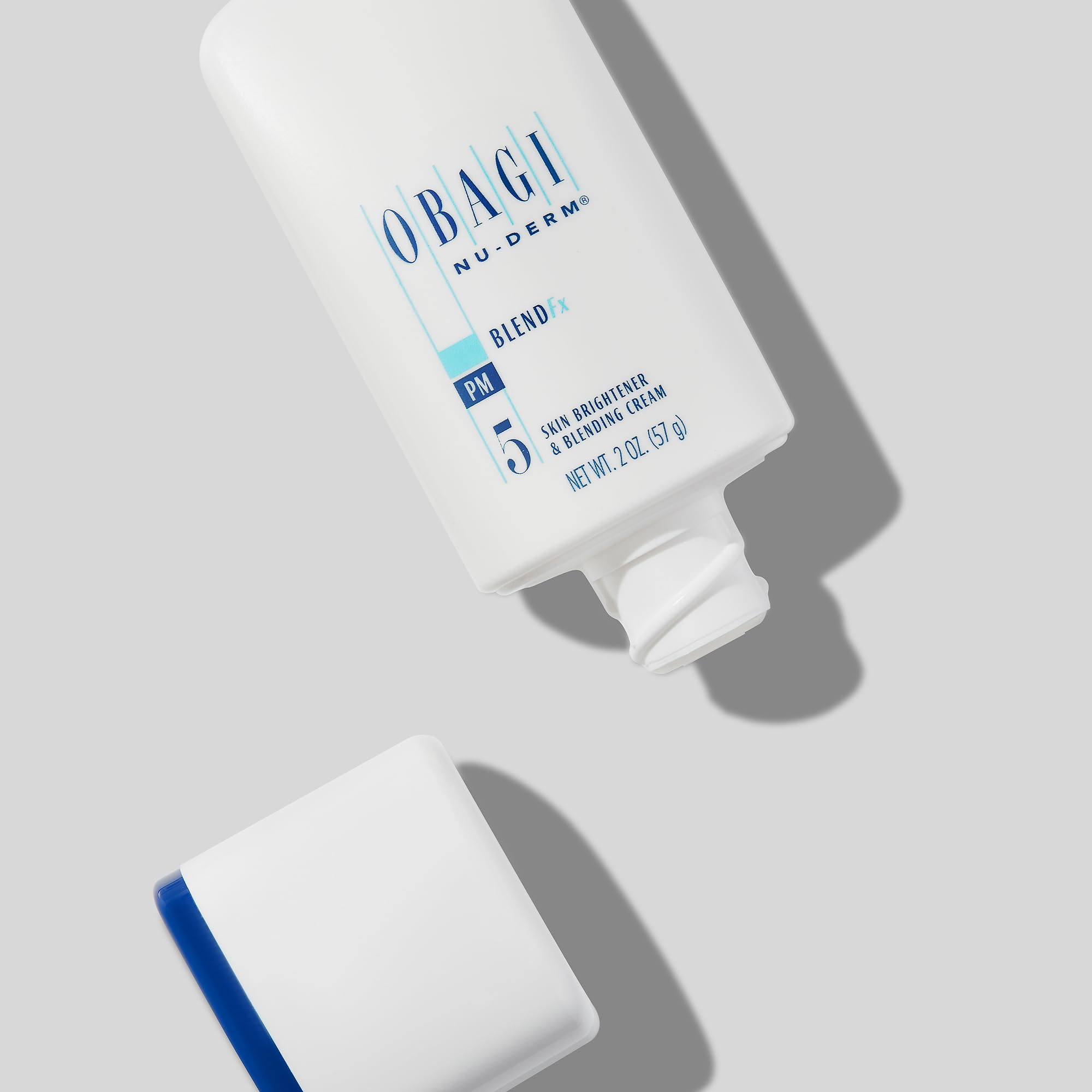 Obagi Nu-Derm Blend Fx cream spread reveals rich, velvety texture