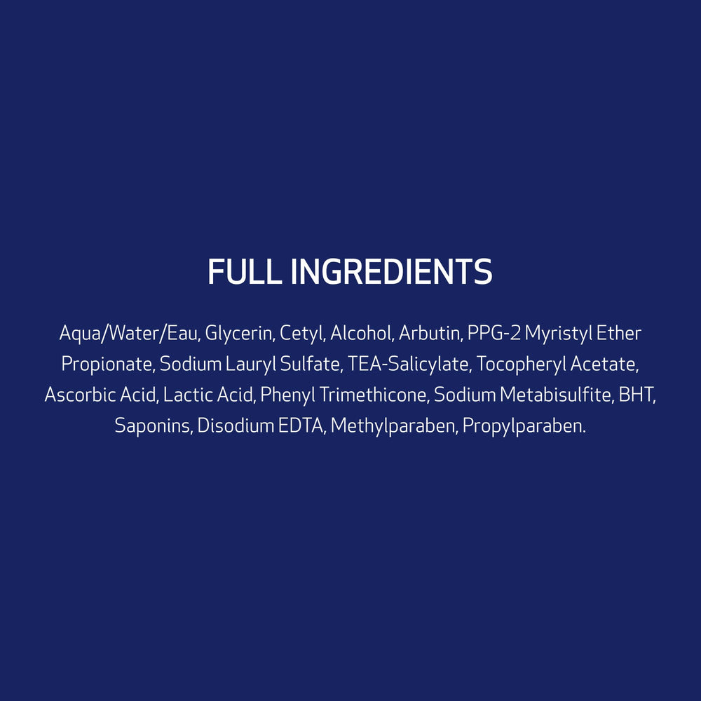 Obagi Nu-Derm Blend Fx vitamins C & E select ingredients highlighted