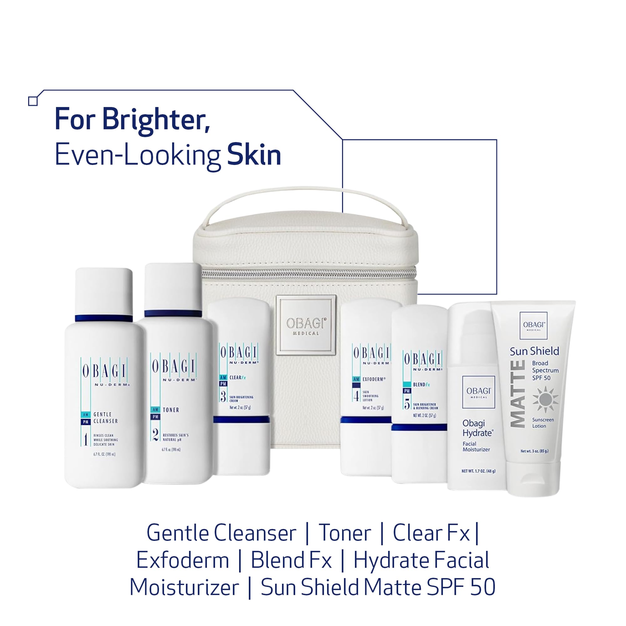 Obagi Nu-Derm Fx foaming cleanser ready to lather for a refreshing cleanse