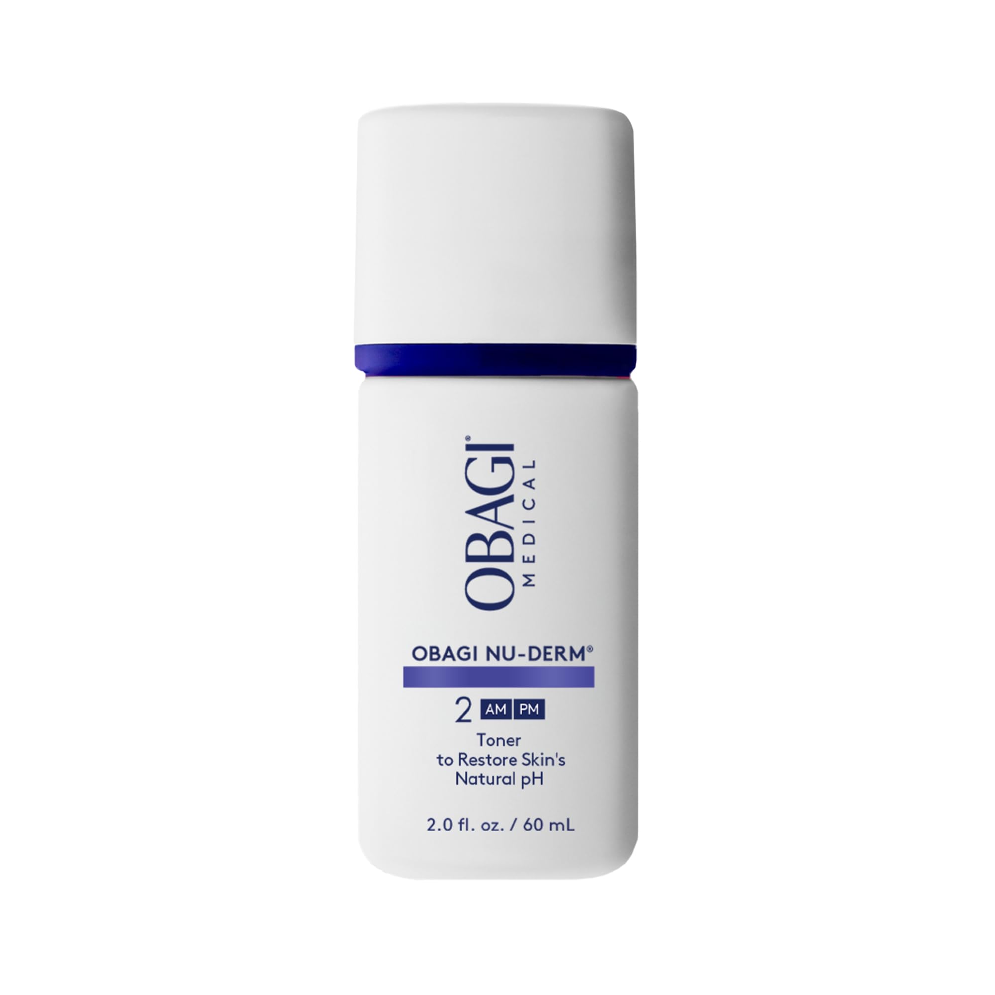 Obagi Nu-Derm Toner bottle showing alcohol-free formula for sensitive skin