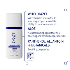 Travel-size Obagi Nu-Derm Toner ideal for on-the-go routines