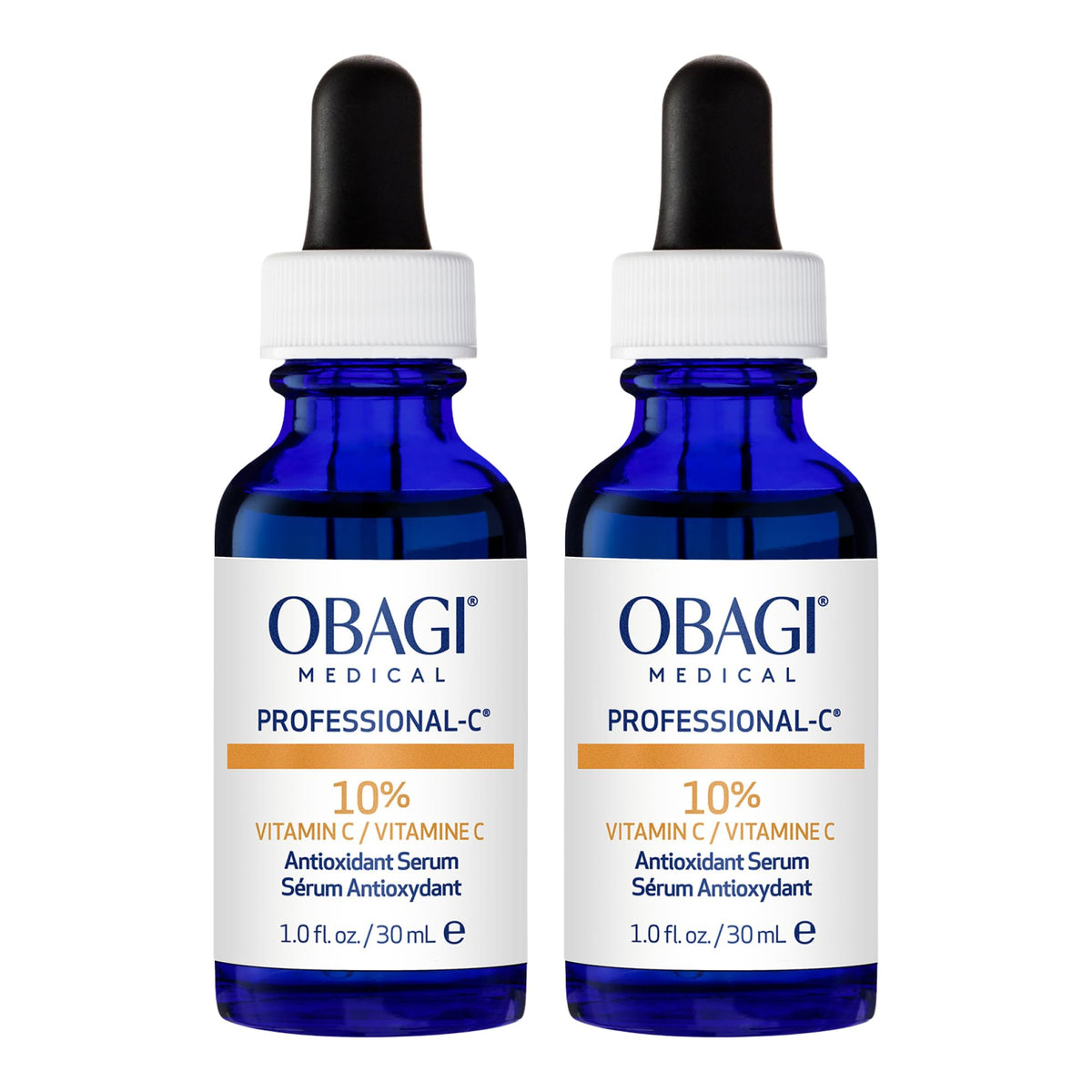 Obagi Professional-C 10% serum bottle for daily brightening routine