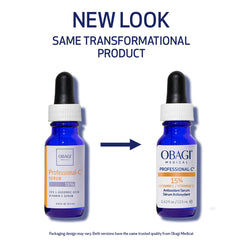 Obagi Medical Professional-C 15% Serum dropper dispensing vitamin C.