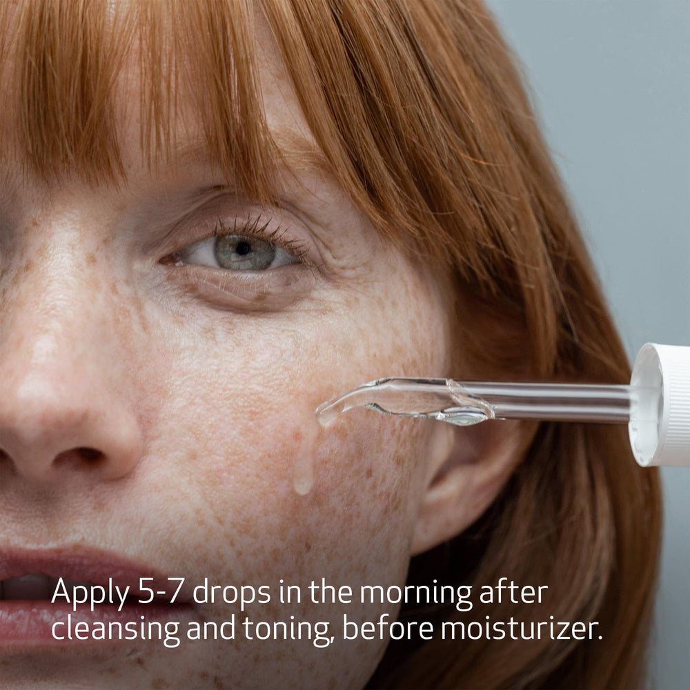 Obagi Medical Professional-C 20% serum skin-tone closeup – potential for a more even complexion.