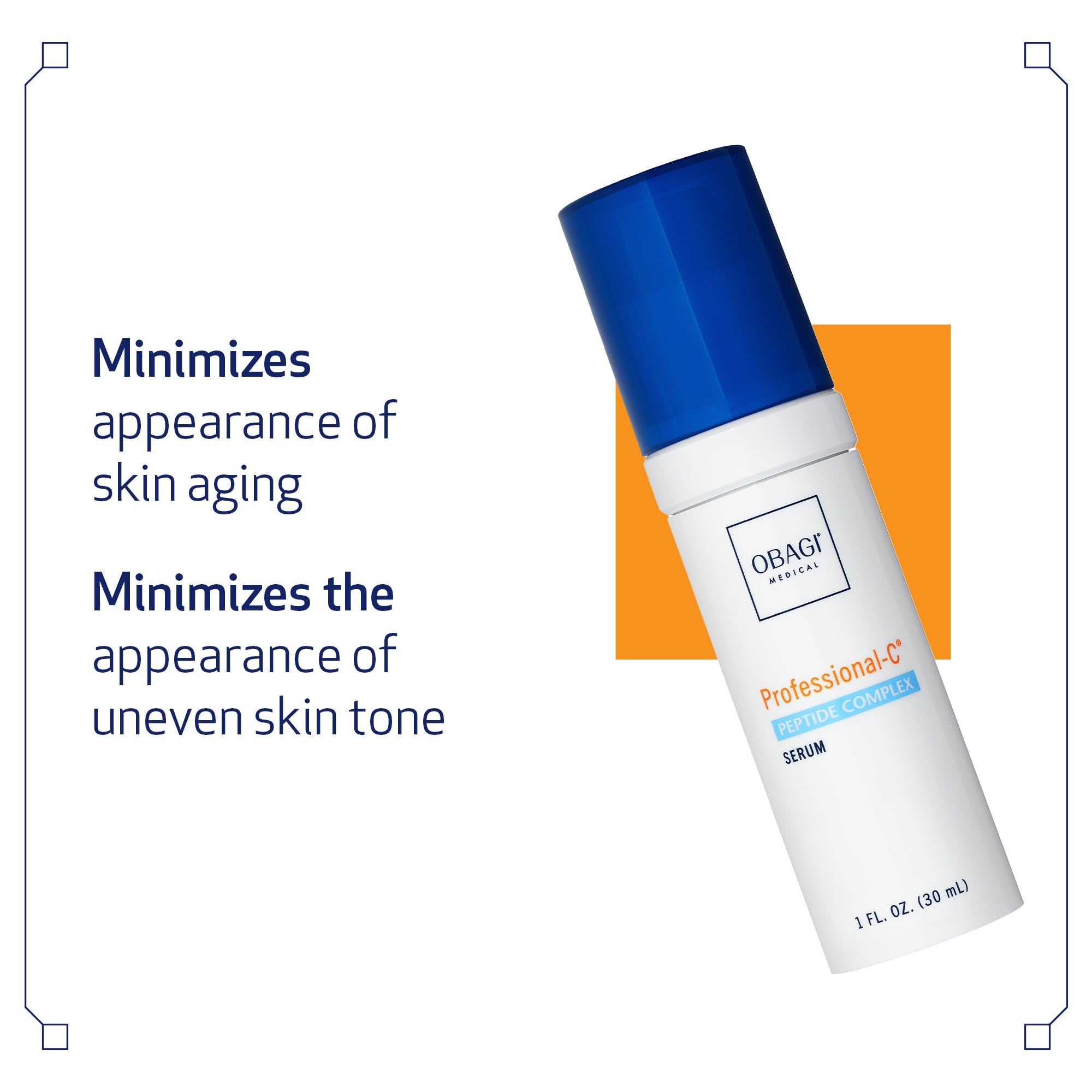 Obagi Professional-C Peptide Serum ingredient blend close-up.