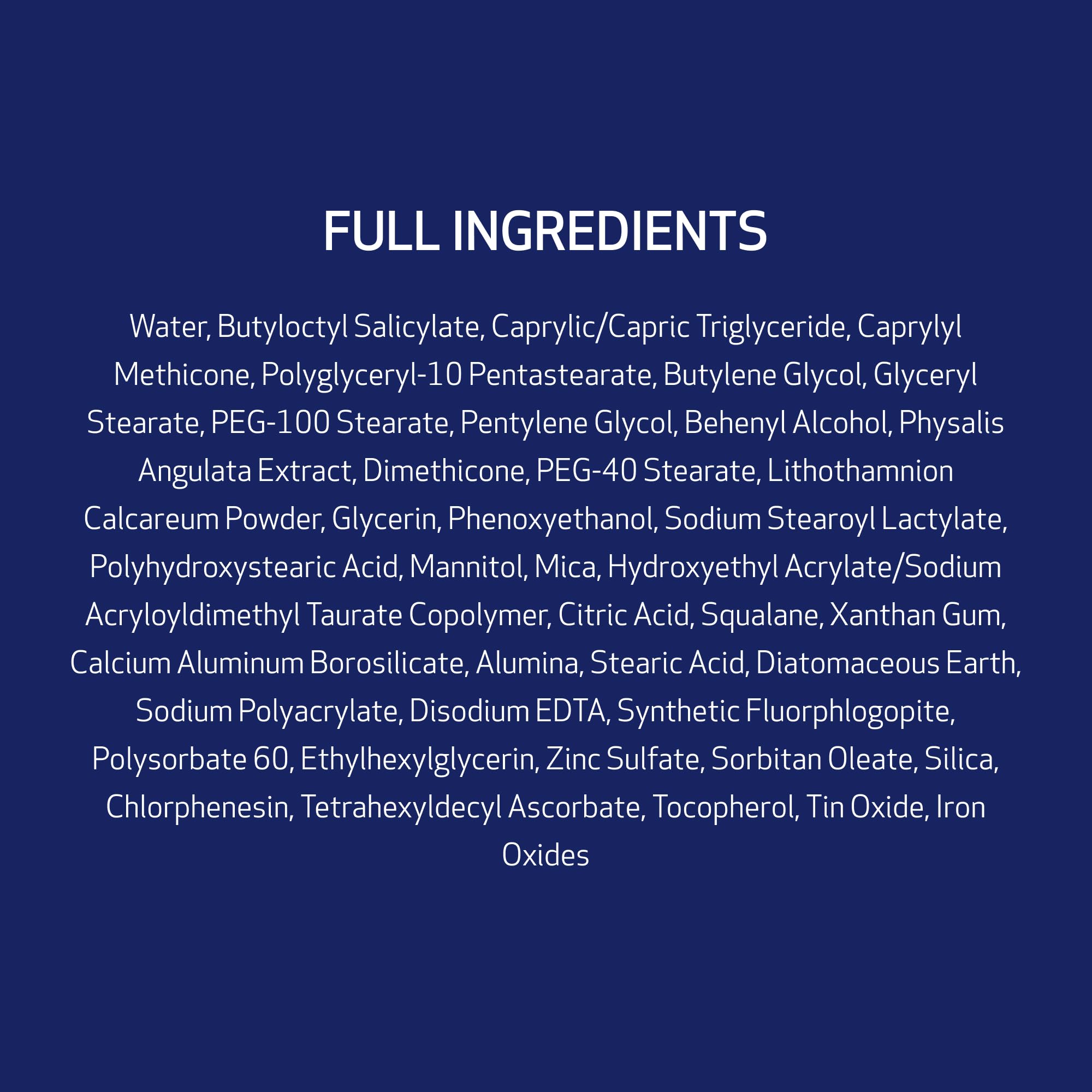 Suitable for all skin types with a sheer, cool tint.