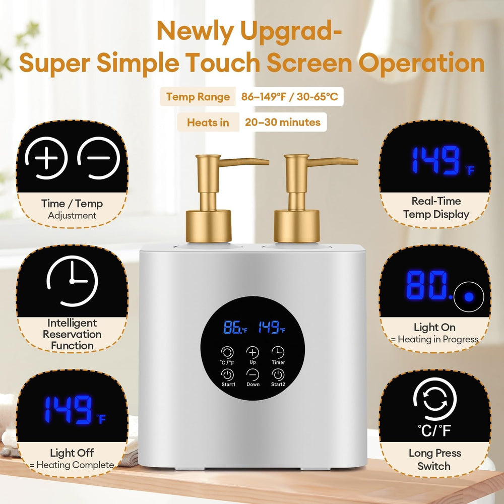 obecilc lcd temperature display helps maintain preferred warmth.