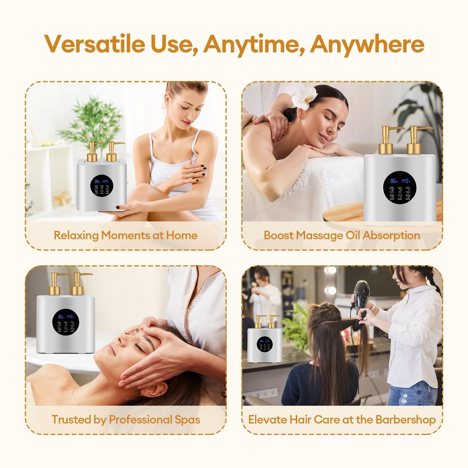 obecilc spa-salon-home-use design fits professional and home setups.