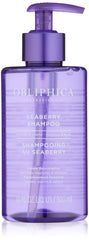 Obliphica Professional Seaberry Shampoo bottle promotes nourished, smoother hair.