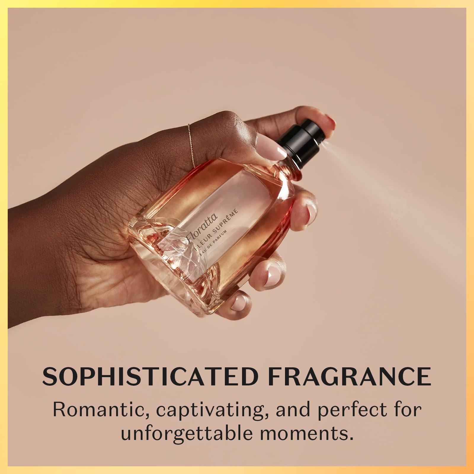 O BOTICARIO Floratta Fleur Supreme spray-nozzle delivers smooth, precise application.