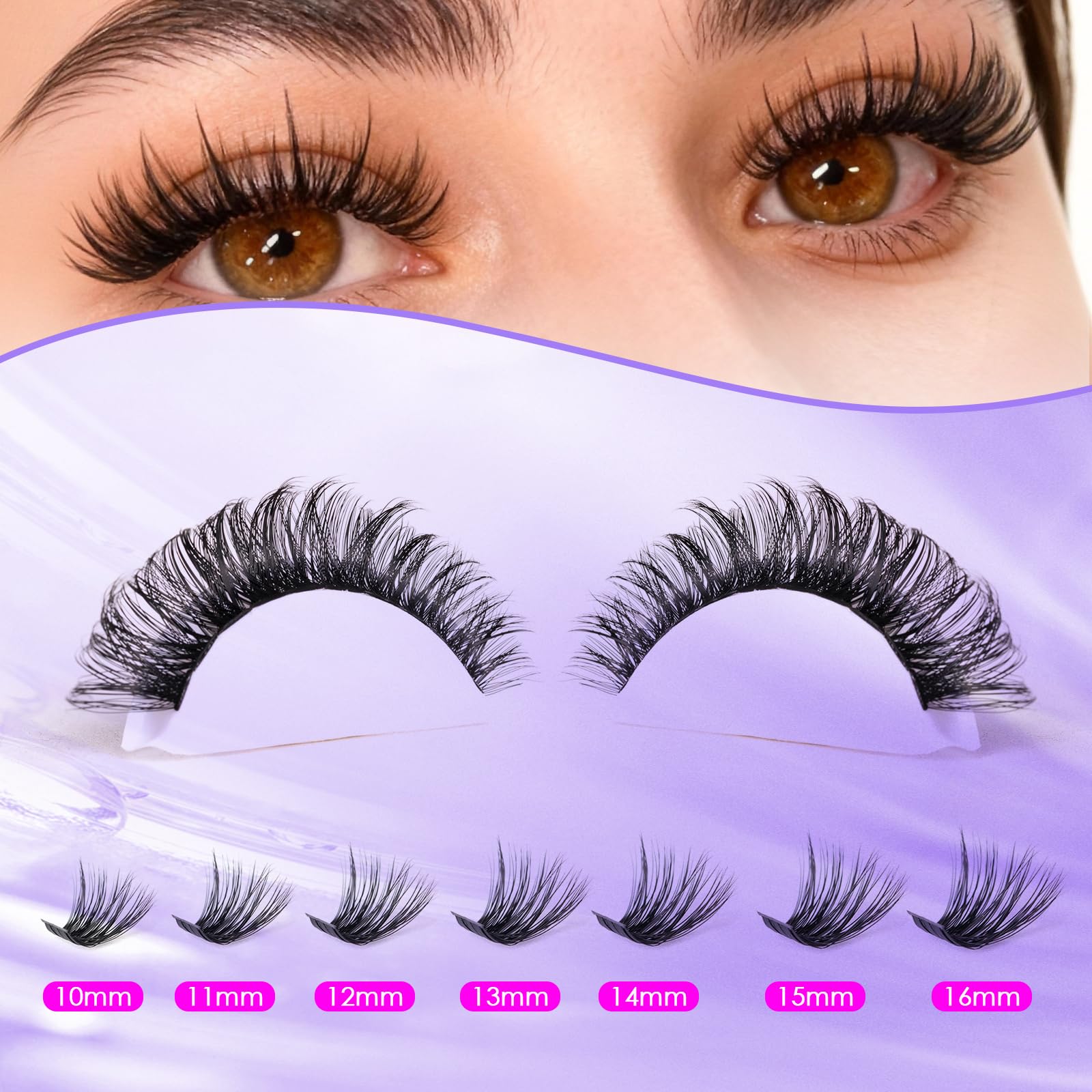Ocean Pearl at home lash look for everyday style.