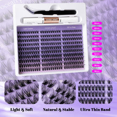 Ocean Pearl DIY lash kit packaging displays all components.