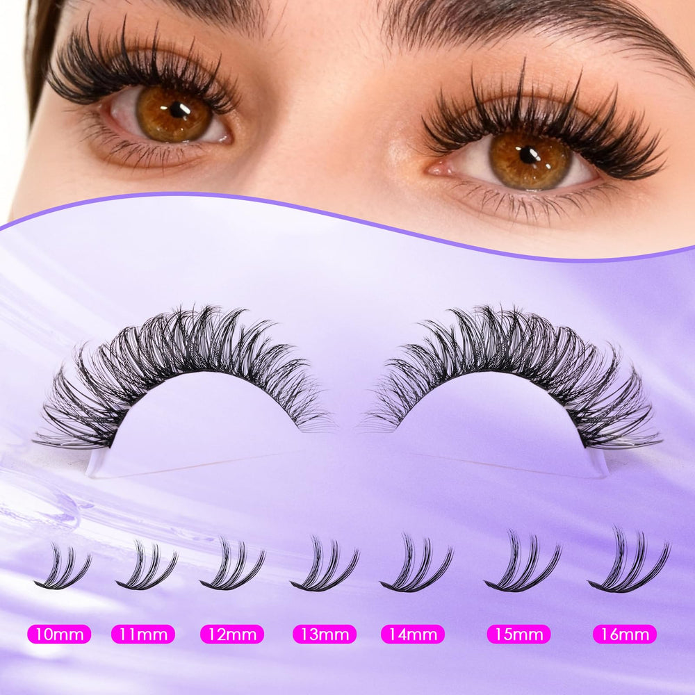 Ocean Pearl easy application and removal support DIY lash fans