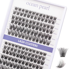 Ocean Pearl Lash Clusters 144pcs package for easy DIY lash looks