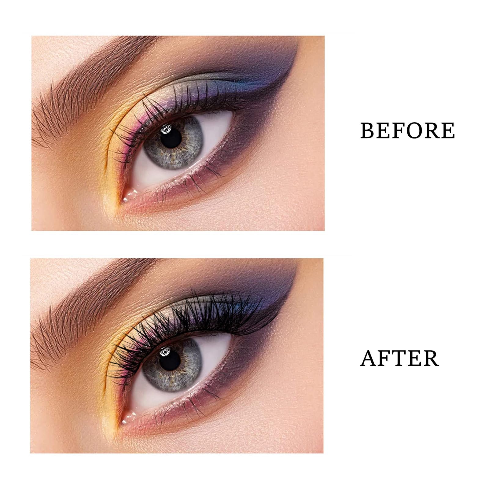 Ocean Pearl lash clusters application steps for DIY lash extensions at home.