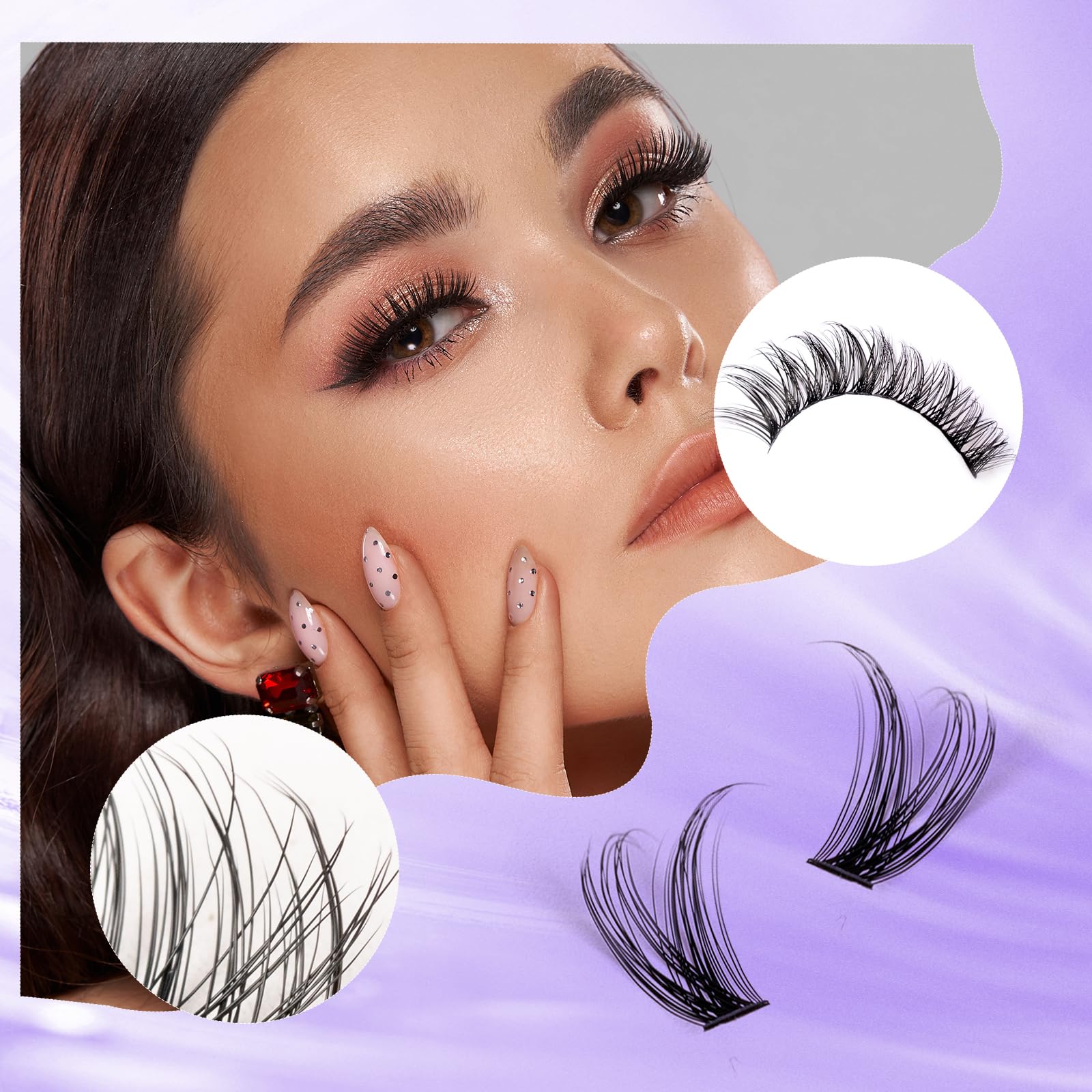 Ocean Pearl lashes designed for comfortable daily wear.