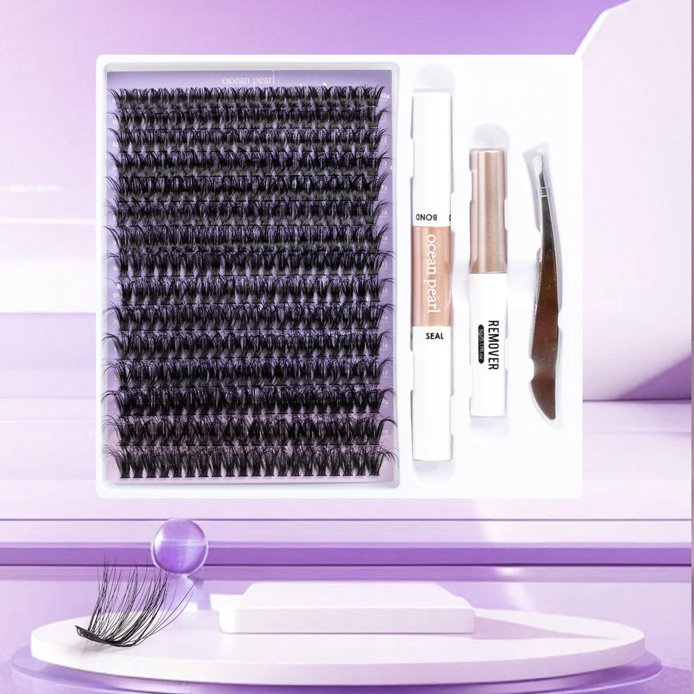 Ocean Pearl lash remover for gentle lift and residue-free cleanup.