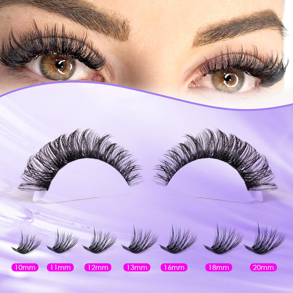 Ocean Pearl Lash Clusters seal bottle helps extend wear and protection.