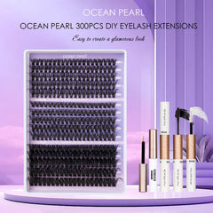 Ocean Pearl lash remover for safe, residue-minimized removal