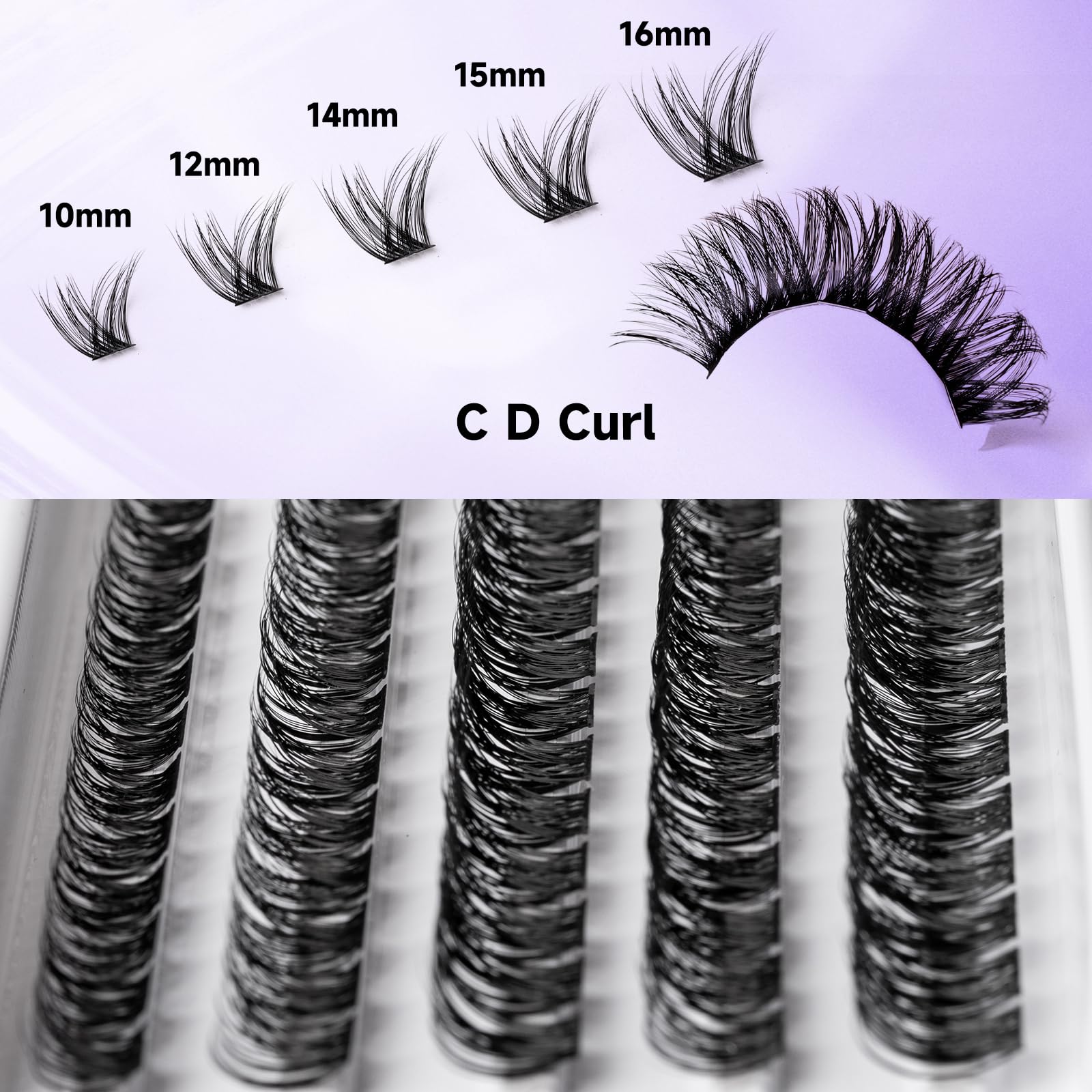 Ocean Pearl natural cat-eye to full-volume look with length variety