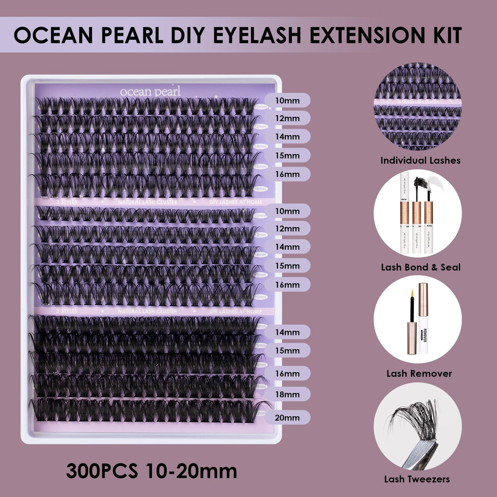 Ocean Pearl seal adhesive for smooth, longer-lasting finish