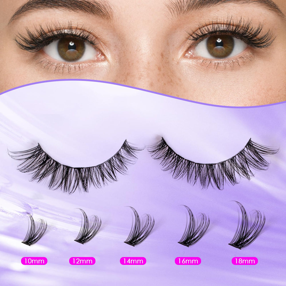 Ocean Pearl thin-base lashes blend for natural-looking volume