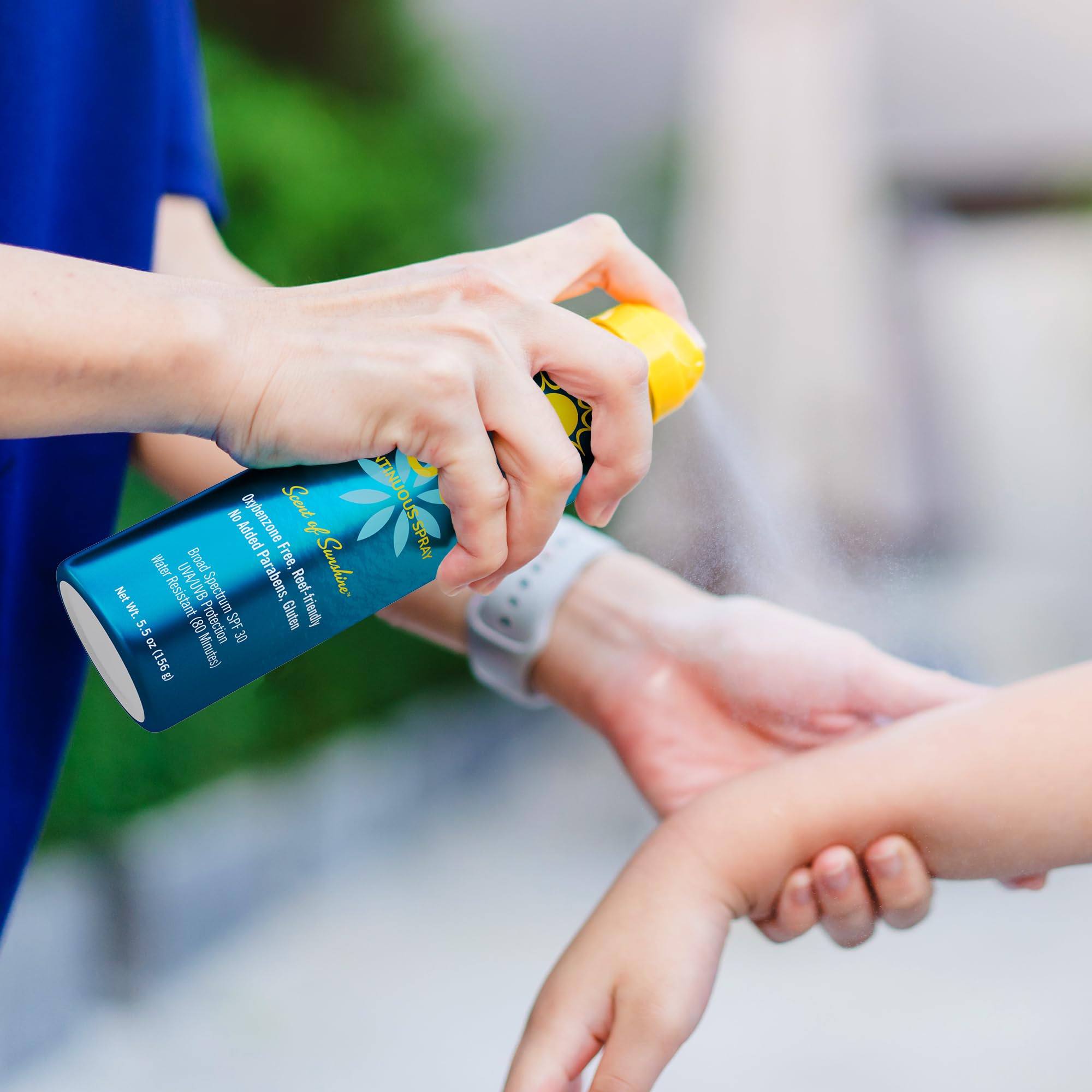 Ocean Potion Sunscreen Body Spray SPF 30 cruelty-free tested.