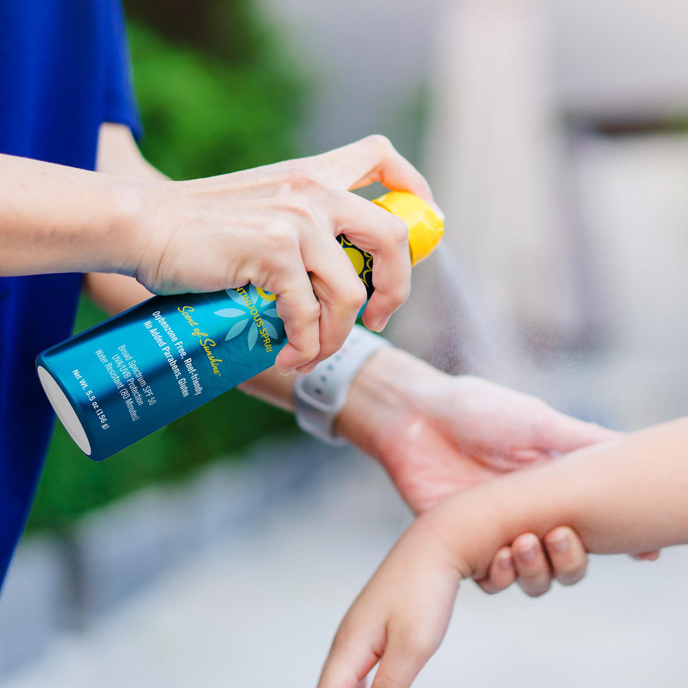 Ocean Potion lightweight spray bottle ideal for gym bags and hikes