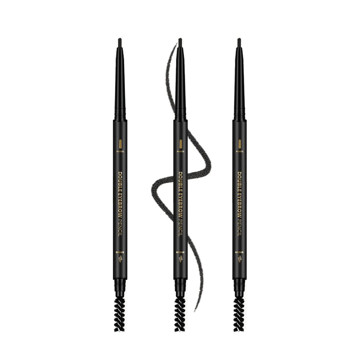 O'CHEAL brow pencil trio packaging for versatile daily brow options.
