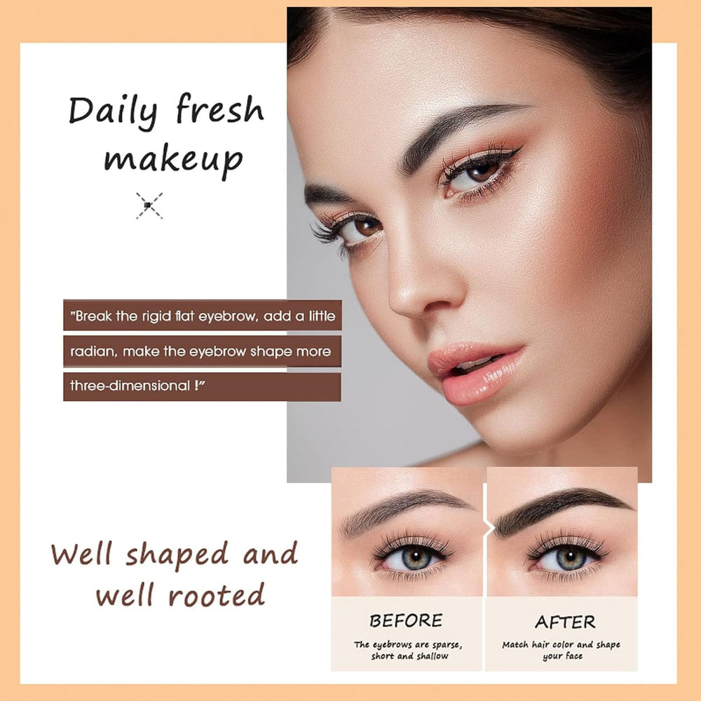 O'CHEAL professional brow definition creates sharp, natural lines.