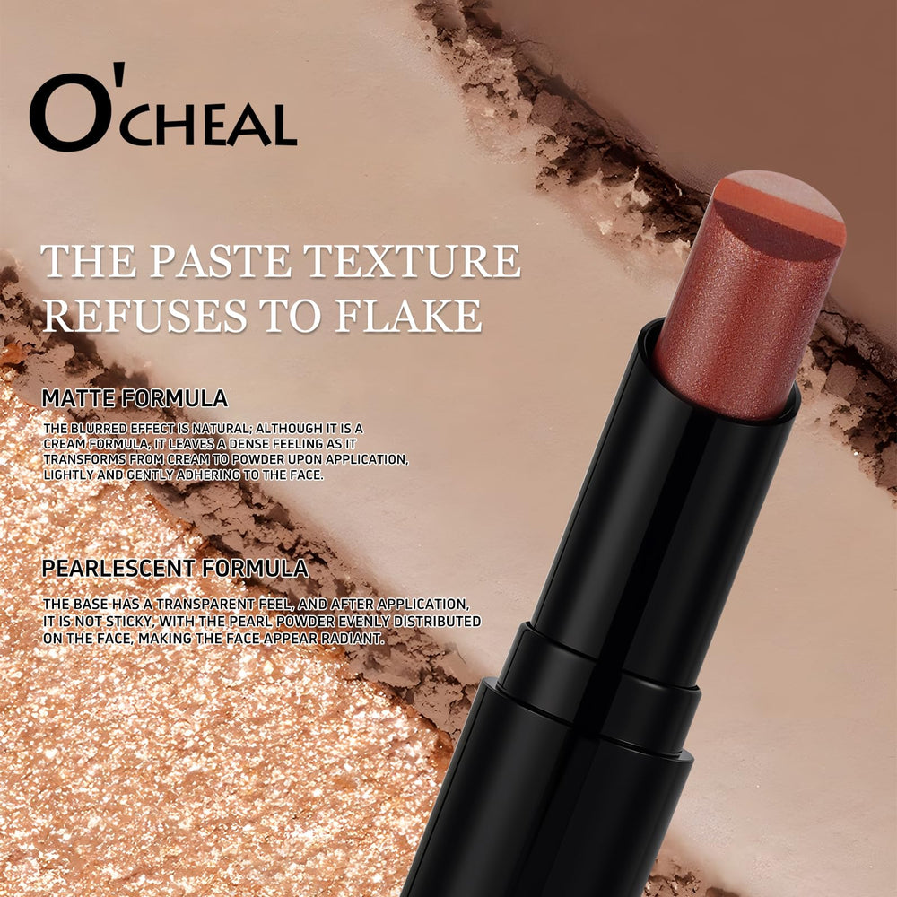 O'CHEAL Gradient Effect blends three shades for effortless versatile eye looks.