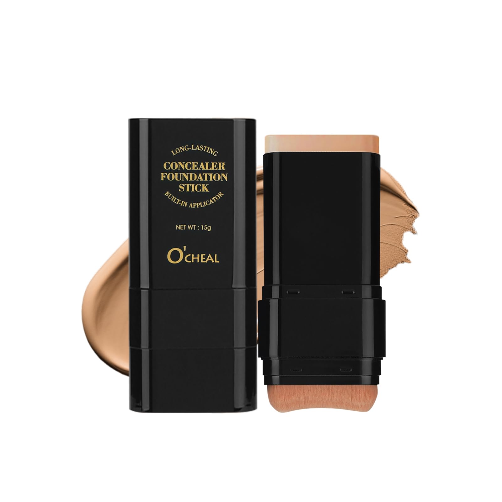 O'CHEAL Face Foundation Contour Stick offers full coverage for a smooth complexion.