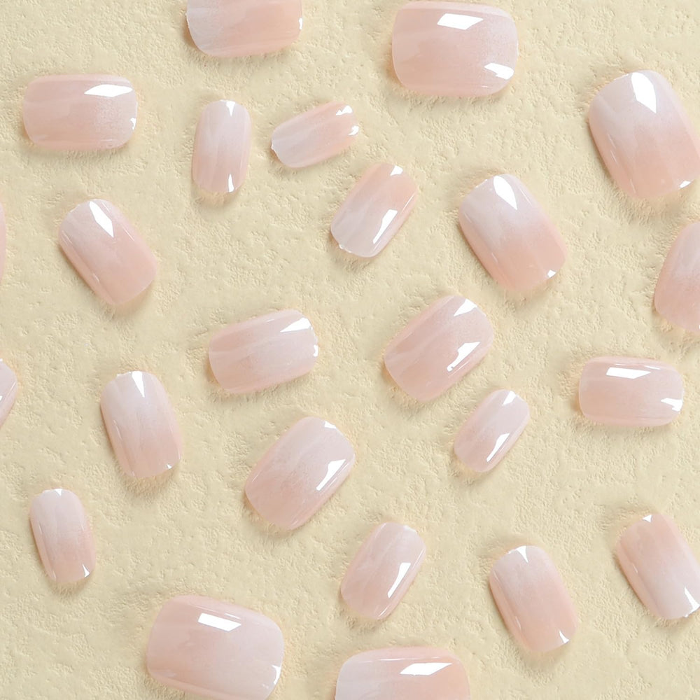 OCOUYVD 24-piece nails with file for shaping and matching lengths
