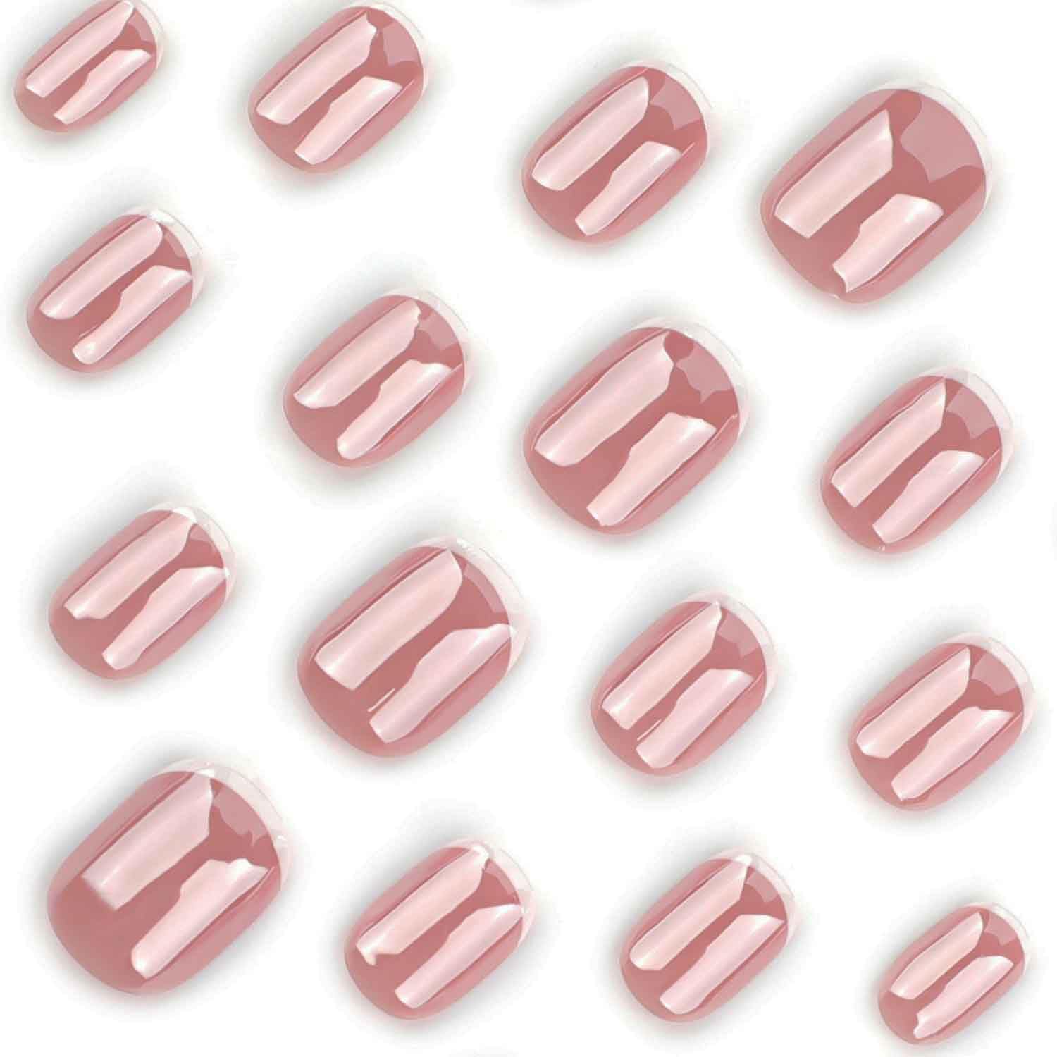 OCOUYVD full-cover acrylic nails promise durable, reusable glamour.