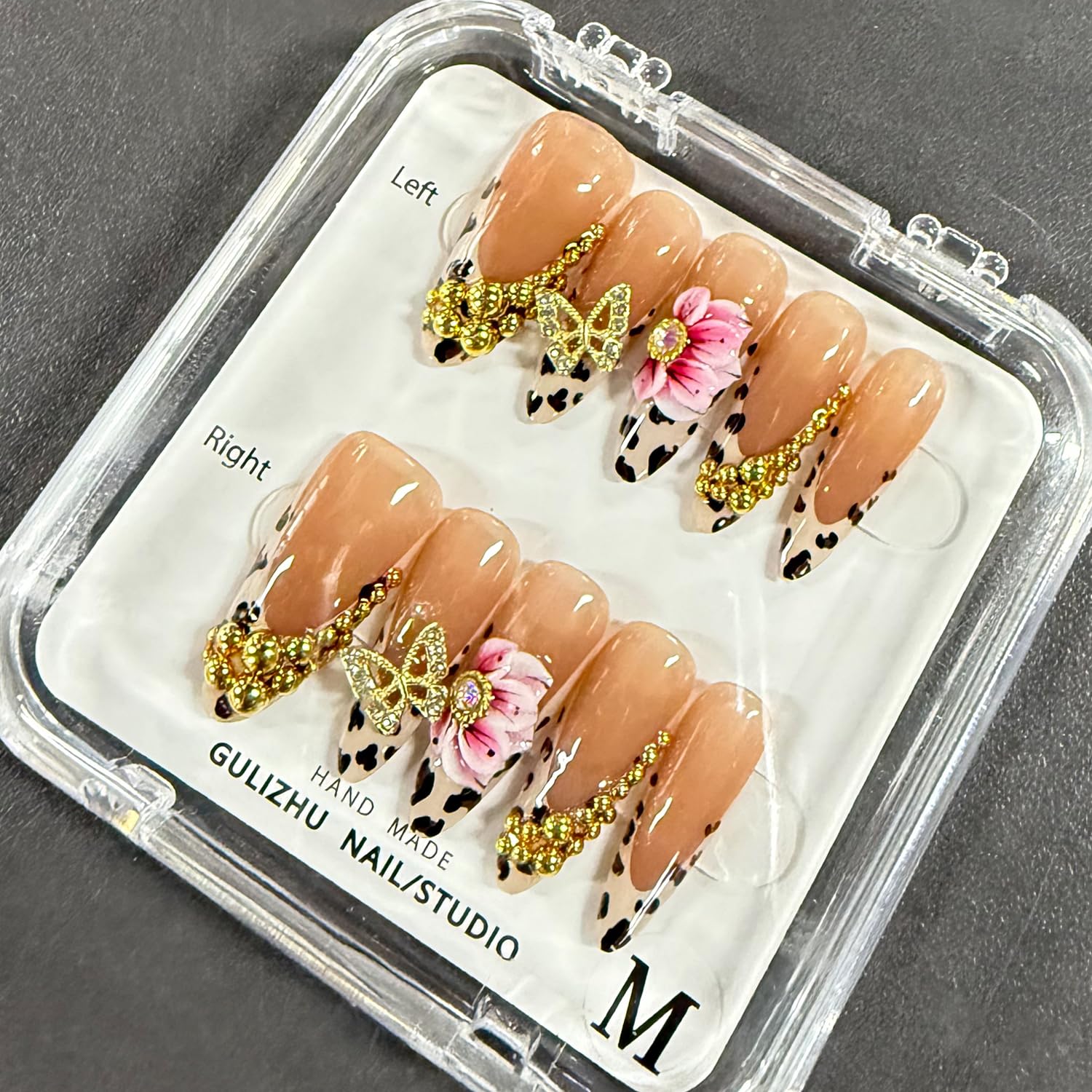 OCOUYVD Handmade press-on nails for easy at-home manicure