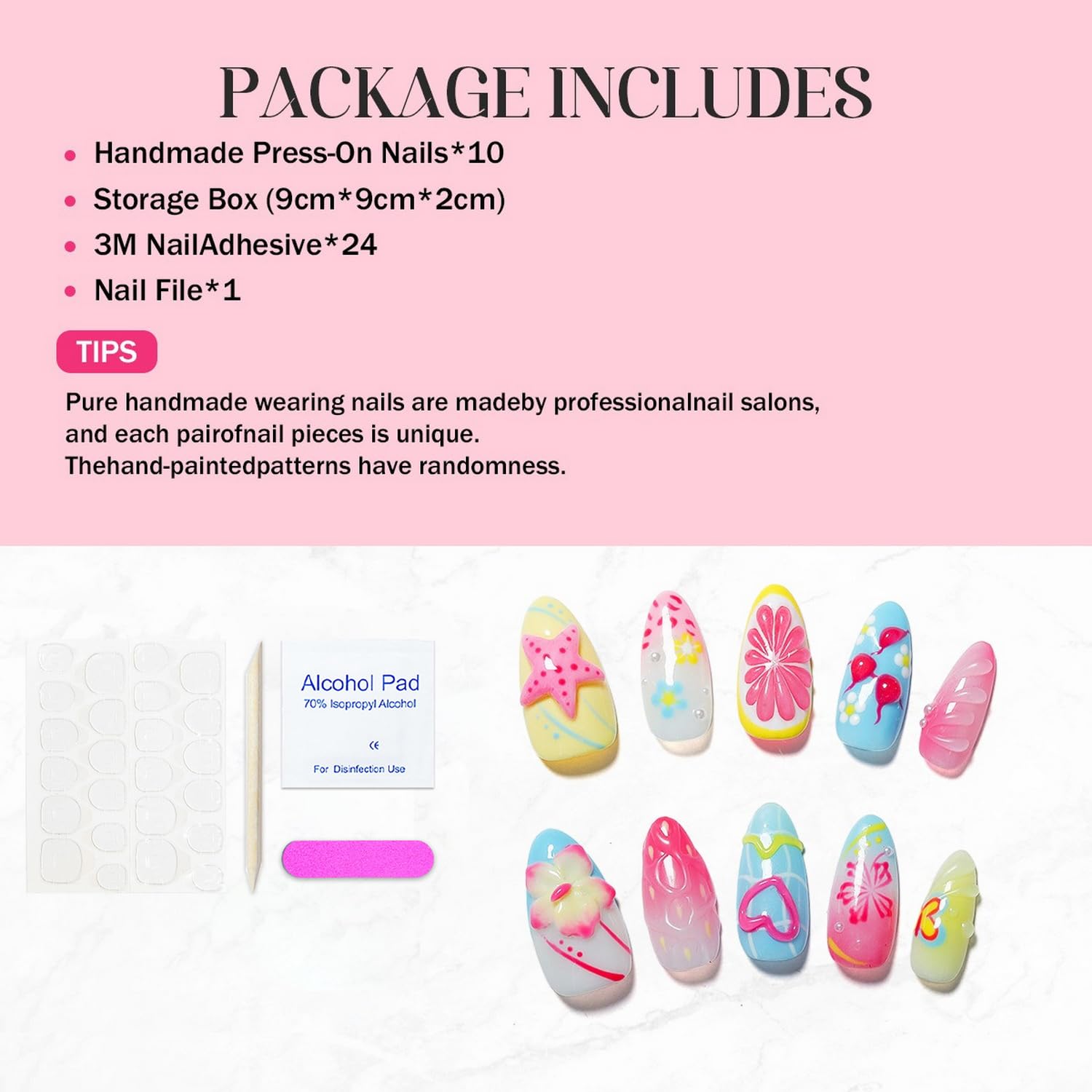 OCOUYVD Handmade application for instant style without nail polish hassle
