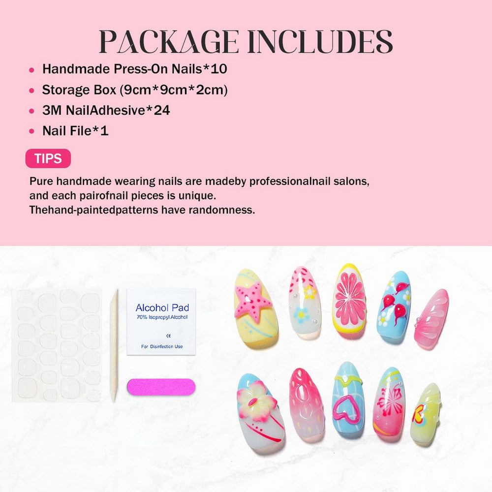 OCOUYVD Handmade application for instant style without nail polish hassle