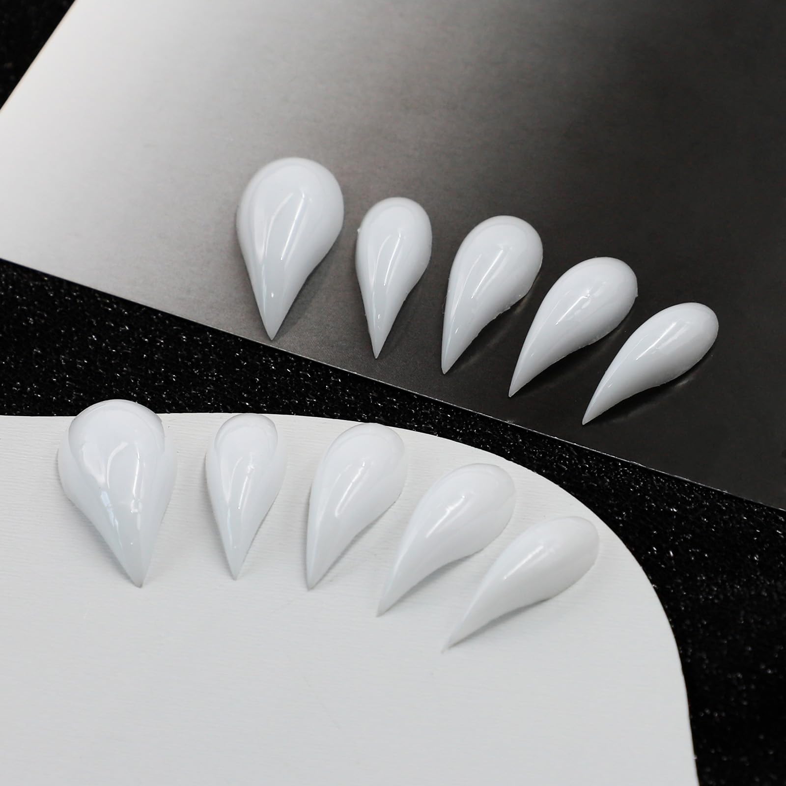 ocouyvd handmade nails ideal for Halloween parties or daily spooky flair.