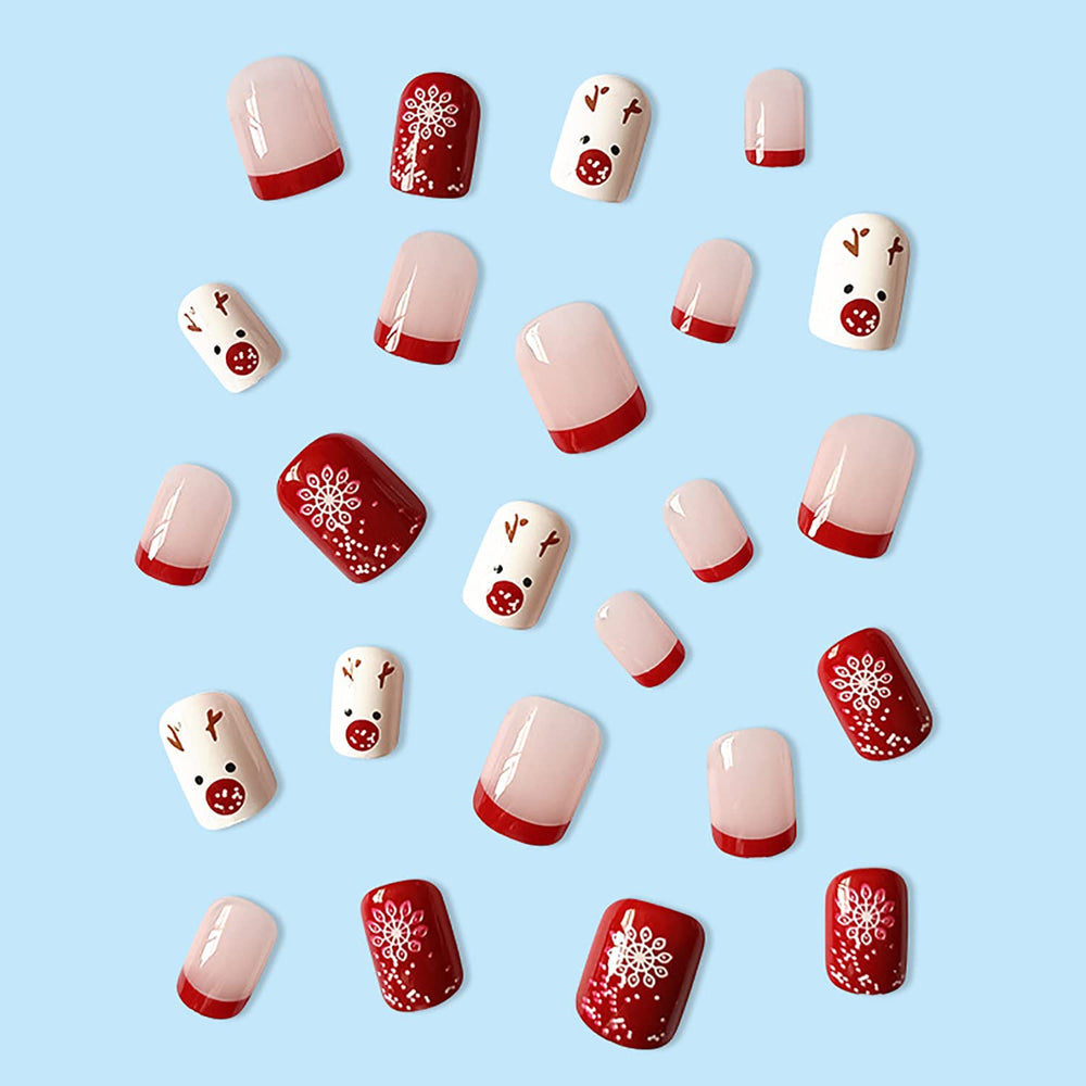 OCOUYVD snowflake design detail highlights delicate holiday motifs.