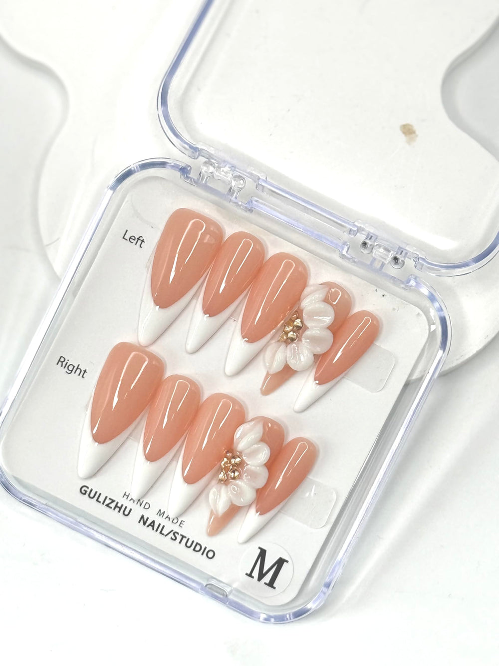 OCOUYVD thick acrylic, multi-layer gel nails offer durable, lightweight wear