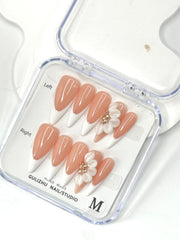 OCOUYVD thick acrylic, multi-layer gel nails offer durable, lightweight wear