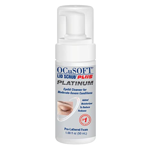 OCuSOFT Lid Scrub Plus Platinum daily routine scene illustrating easy maintenance