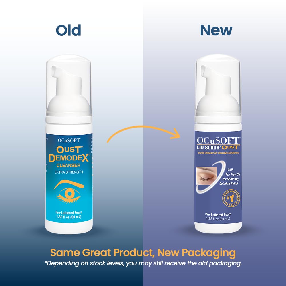 Eyelid-focused wash demonstrates deep cleansing around the lash line.
