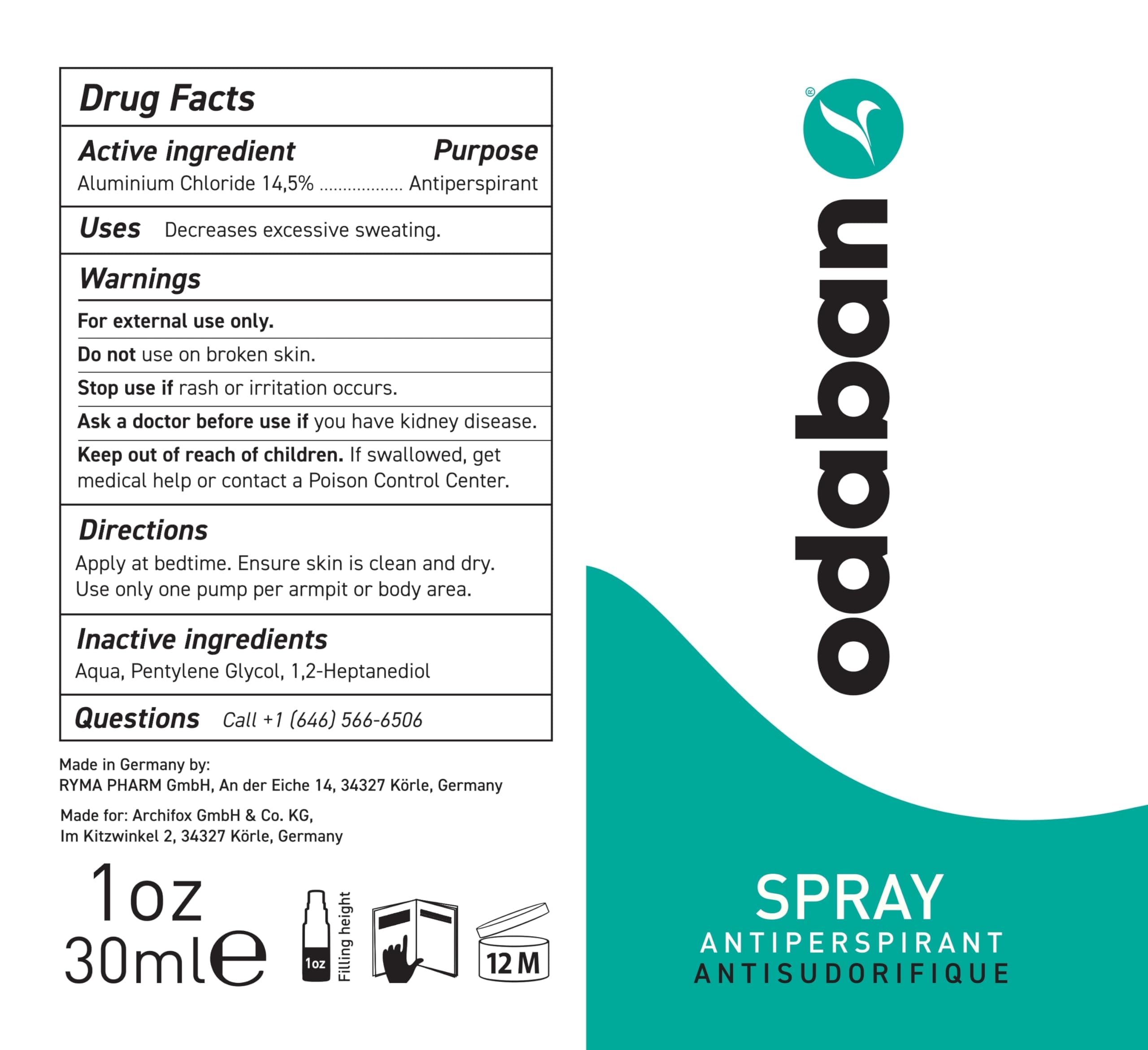 ODABAN protects clothes from deodorant stains and odors.
