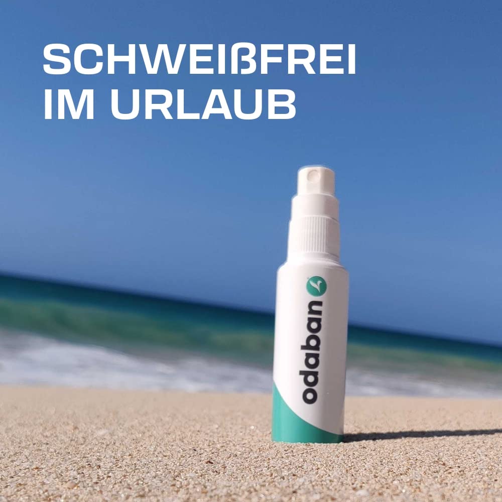 ODABAN ANTIPERPSPIRANT travel-size option in compact packaging